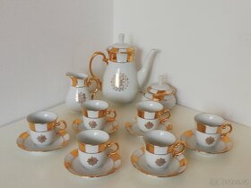 Porcelánová čajová - kávová souprava - 4