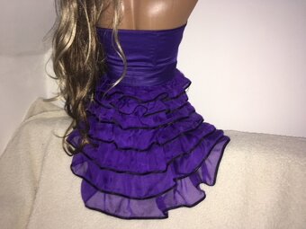 spolecenske# volany #korzetovesaty# plesove# fialove - 4