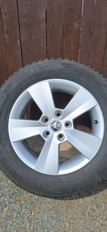 alu kola škoda superb III zimní 6,5Jx16 H2 215/60r16 - 4