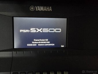 Prodám klávesy Yamaha PSR-SX600 - 4