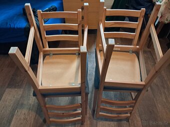 Ikea jídelní židle Lerhamn 4x - 4