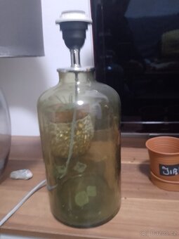 Skleněná stolní lampa - 4