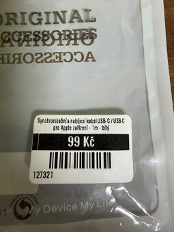 Nabíjecí a datový kabel - 4