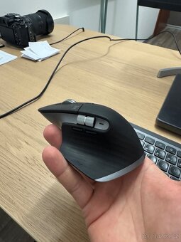 LOGITECH MX MASTER 3S MAC + KLÁVESNICA MX KEYS - 4