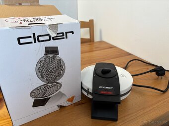 Vaflovač Cloer- tvar srdíček- Nový - 4