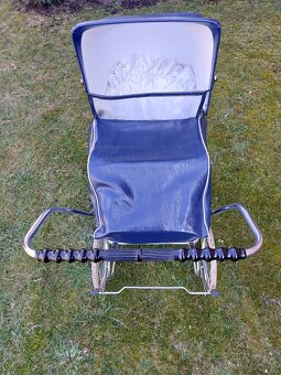 Retro sedačka na kočárek - 4