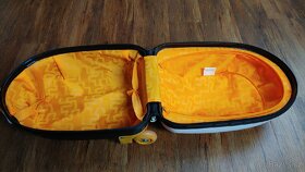 Dětský cestovní skořepinový kufr na 2 kolečkách, troley - 4