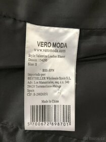 Dámská kožená bunda,Vero, vel.S. - 4