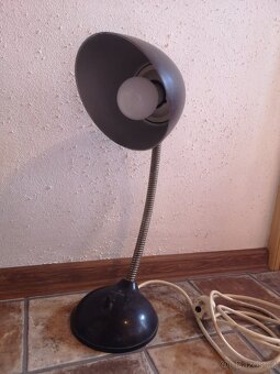 Stolní lampa bakelitová, starožitná - 4