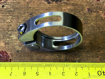 Titanová objímka sedlové trubky/sedlovky 34,9mm - 4