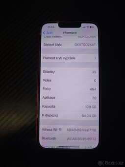 Prodám iPhone 13 128GB (PRODUCT)RED – Krásný stav - 4
