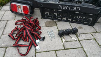 Nosič pro 3 kola na tažné zařízení, střesní box Neumann 225 - 4