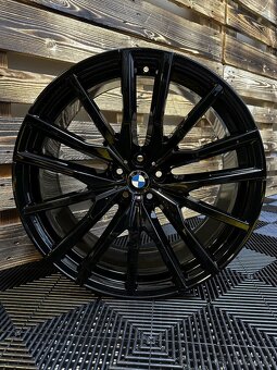 BMW - orig. ALU disky 5x112 R22 pro modely X5, X6 - 4