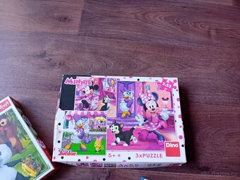 6 krabic dětských puzzle - 4