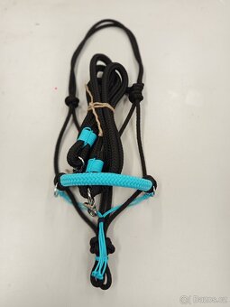 Provazova jezdecká parelka a otěže COB nové - 4