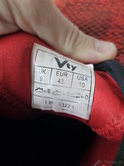 Vty červené velikost 43 - 4