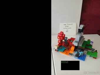 Lego Minecraft 21153,166,171,172,178,180,189 ceny dle fotek - 4