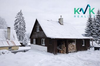 Prodej zděné chaty 3+1 se zahradou, pozemek 400 m², Jindřic - 4