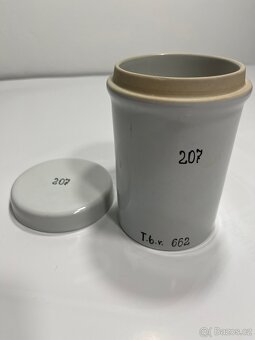 Skleněná lékárenská dóza - 4