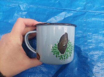 Smaltovaný hrnek - 4