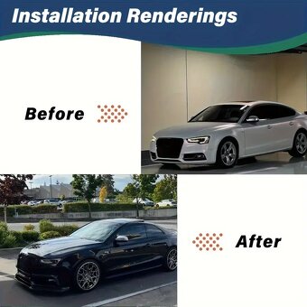 Přední spoiler AUDI A5 S5 A4 A6 A7 - 4