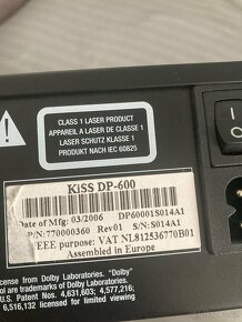 DVD přehrávač zn. KISS DP-600 - 4