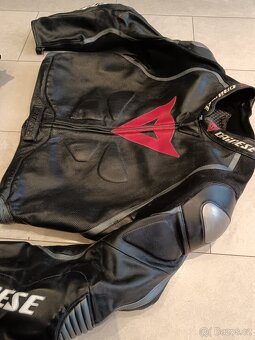Dainese Laguna Seca-Pánská kožená moto kombinéza - 4
