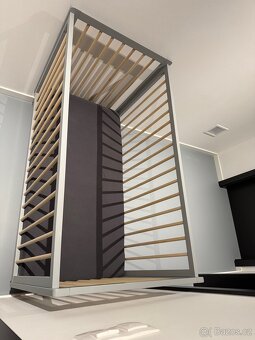 Dětská postýlka dřevěná Kinderkraft 120x60 - 4