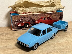 ŠKODA 120L S VLEKEM Modré Barvy KDN - 4