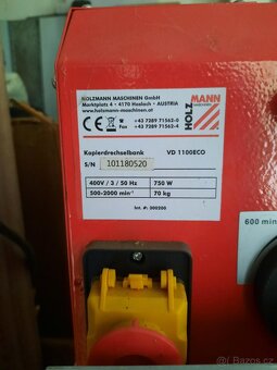 Kopírovací soustruh na dřevo VD1100ECO Holzmann 400V - 4