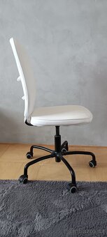 IKEA židle k psacímu stolu LILLHÖJDEN, bílá - 4