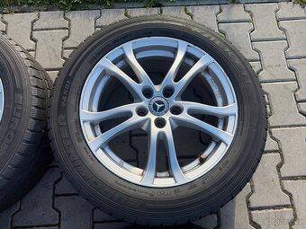 4x al kola 5x112 17 + pneu zimní 225/55 R17C - 4