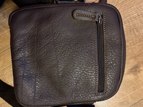 Pánská kožená taška přes rameno - 4