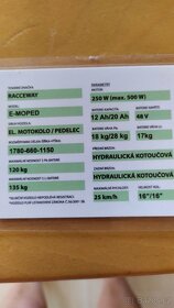 Prodám e- moped - v záruce - 4