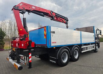 Volvo FH 420 6x4 - valník s hydraulickou rukou - 4