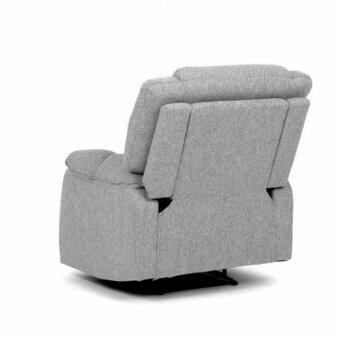 Relaxační křeslo TV-4088 šedá potahová látka - 4