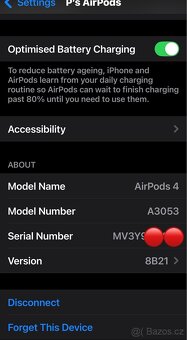 APPLE AIRPODS 4 model A3053 USB-C - 4