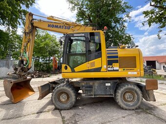 Kolové rypadlo KOMATSU PW 160-11 ( kolák , kolový bagr ) - 4