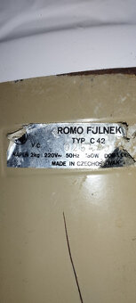 RETRO ŽDÍMAČKA NA PRÁDLO ROMO FULNEK TYP C 42 - 4