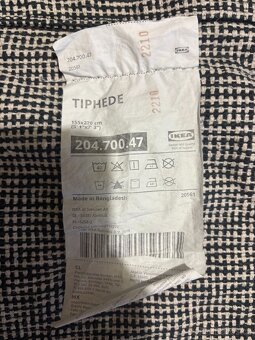 Koberec černá/přírodní 150x207 cm IKEA Tiphede - 4