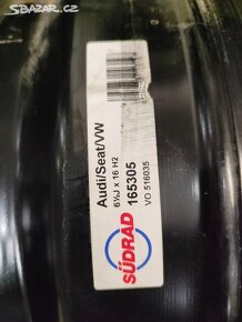 Plechové disky 5x112 ET46 6,5Jx16" 57,1 OCTAVIA - 4