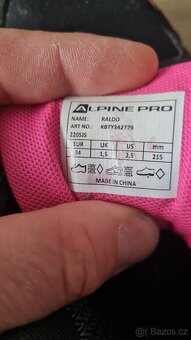 Dětské kotníkové boty Alpine Pro EU 34 - 4