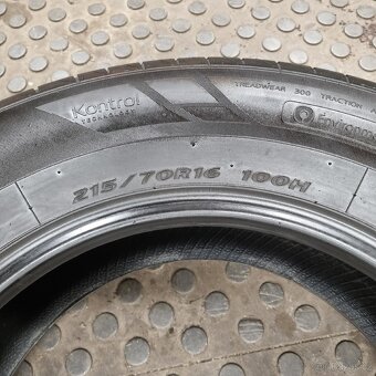 2x Letní 215/70 R16 5mm+ - 4