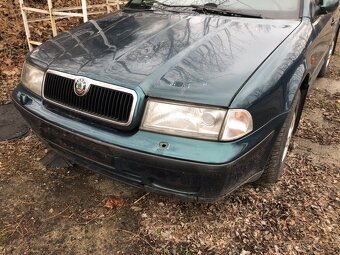 skoda Octavie 1, sedan, zelená , náhradní dily , 1.9tdi - 4