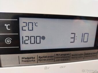 Prodám pračku Beko 7 kg úsporná třída A +++ Dovezu - 4