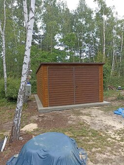 Plechová garáž 3,5x5m. - 4