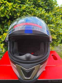 Přilba na motorku. Nová - 4