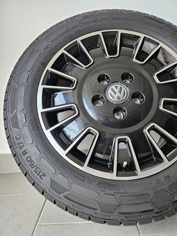 Orig. VW T6 Posada _ Zimní Continental 215/60/17C - 4