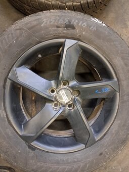 ALU Kola Fondmetal 6,5Jx16 ET48 5x100mm Zimní 215/65/16 (Z - 4