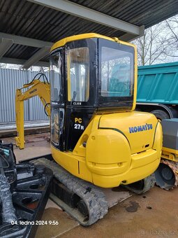 Minirypadlo Komatsu PC27R-8 (720) - 4